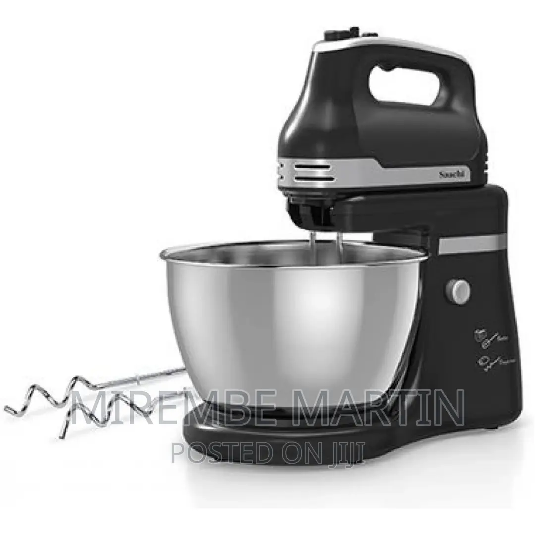 Saachi 5 Speed Hand Mixer With Stand Mixer