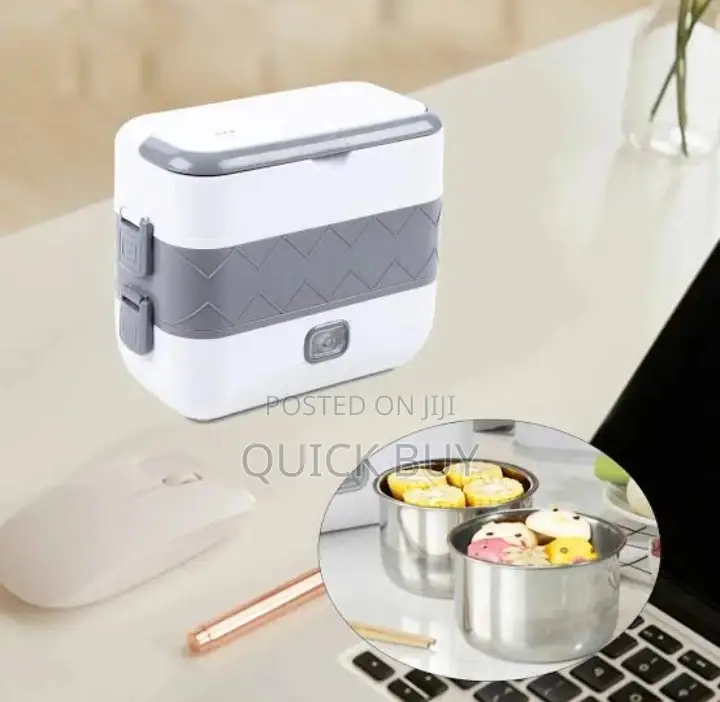Stainless Steel Electric Lunch Box (2layers)