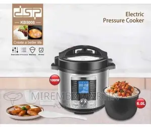 DSP 6L Electric Rice Cooker, Pressure Cooker
