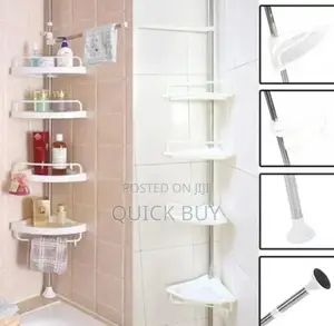 New Adjustable Bathroom Corner Shelf/ Rack