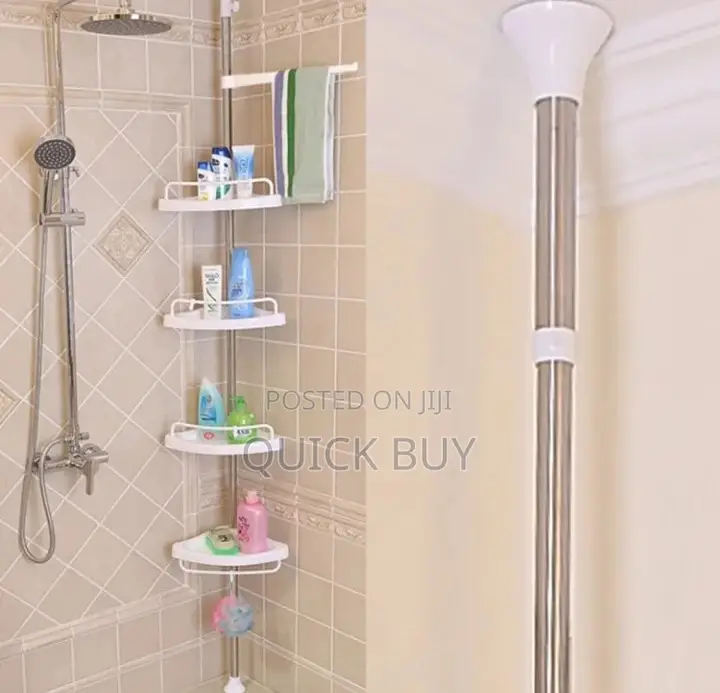 New Adjustable Bathroom Corner Shelf/ Rack