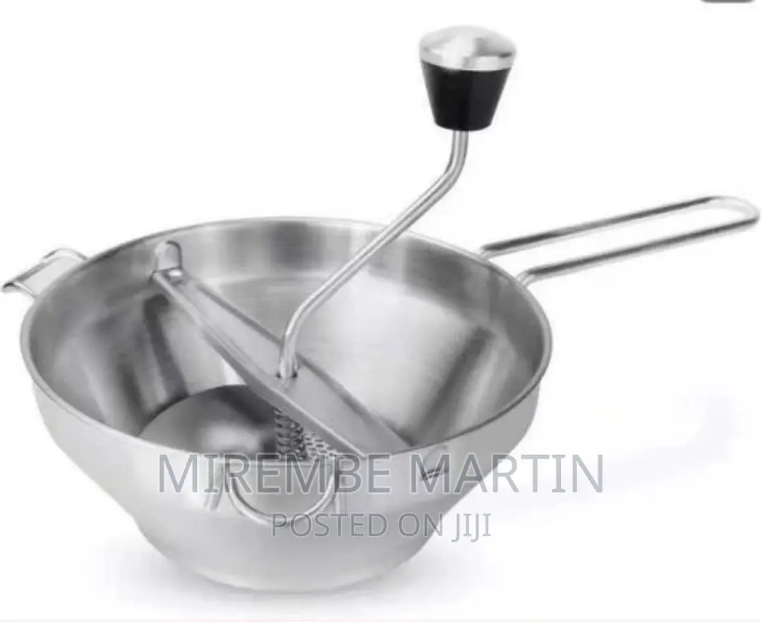 Potato Masher Food Mill for Straining Grating Fruits