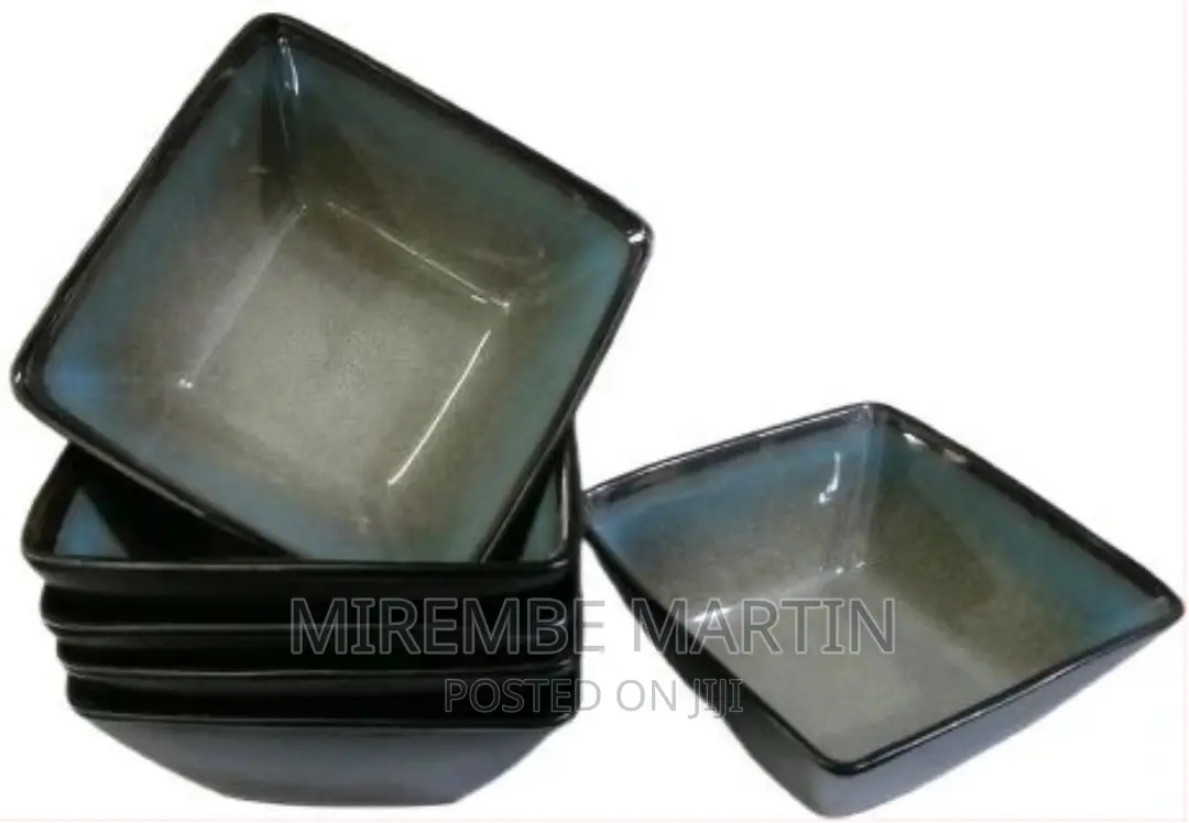 6pcs of Square Sauce Food, Soup Cereal Serving Bowls –
