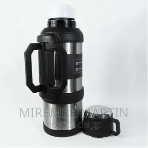 4L Stainless Steel Thermos Bottle Travel Water Kettle