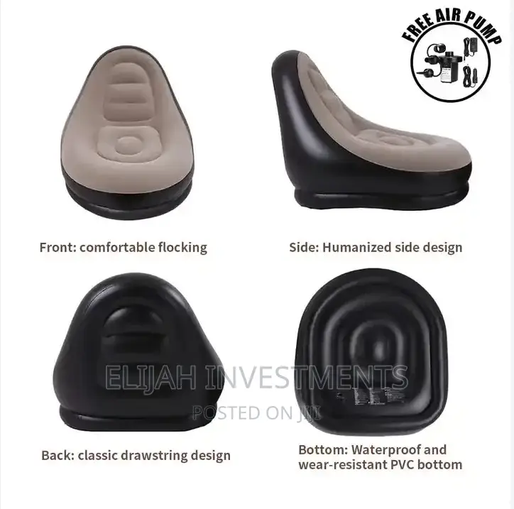 New Air Inflatable Chair 2in1 (Inflatable Chair)