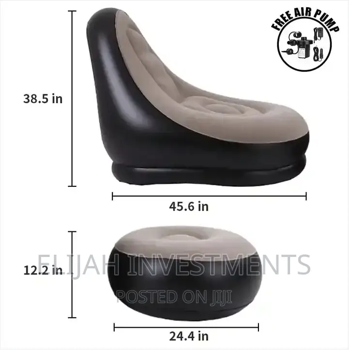 New Air Inflatable Chair 2in1 (Inflatable Chair)