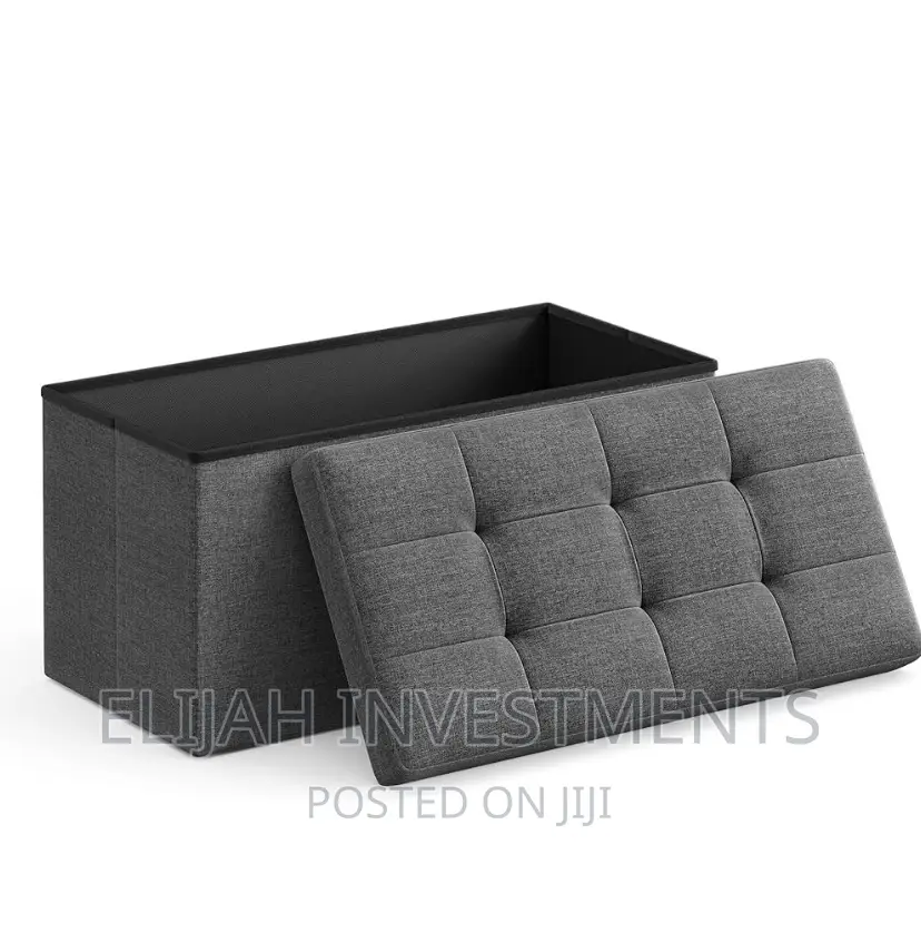Foldable Storage Box/Ottoman