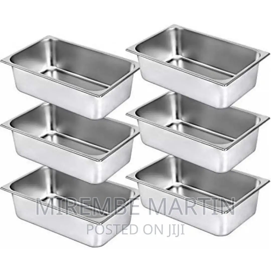 6 Pack Stainless Steel Chafing Water Steam Table Buffet Food