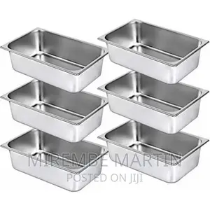6 Pack Stainless Steel Chafing Water Steam Table Buffet Food