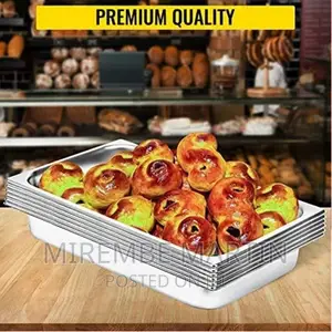 6 Pack Stainless Steel Chafing Water Steam Table Buffet Food
