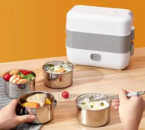 Electric Cooking Lunch Box (2 Layers)