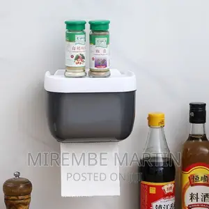 Wall-Mounted Paper Towel Dispenser Toilet Tissue Container