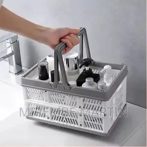 Foldable Storage Basket Kitchen Fruit Toy Holder