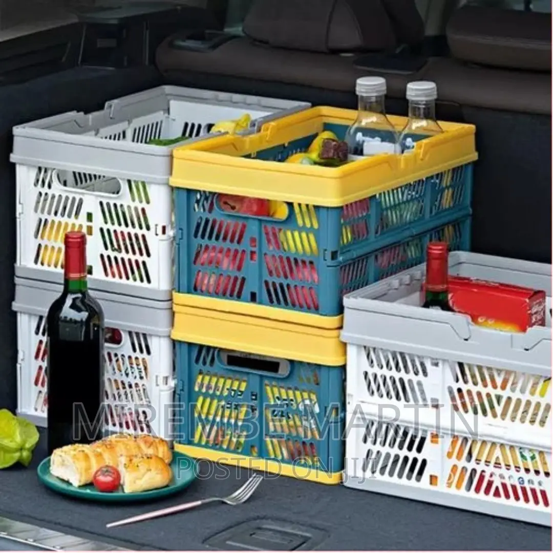 Foldable Storage Basket Kitchen Fruit Toy Holder