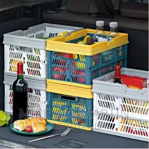 Foldable Storage Basket Kitchen Fruit Toy Holder