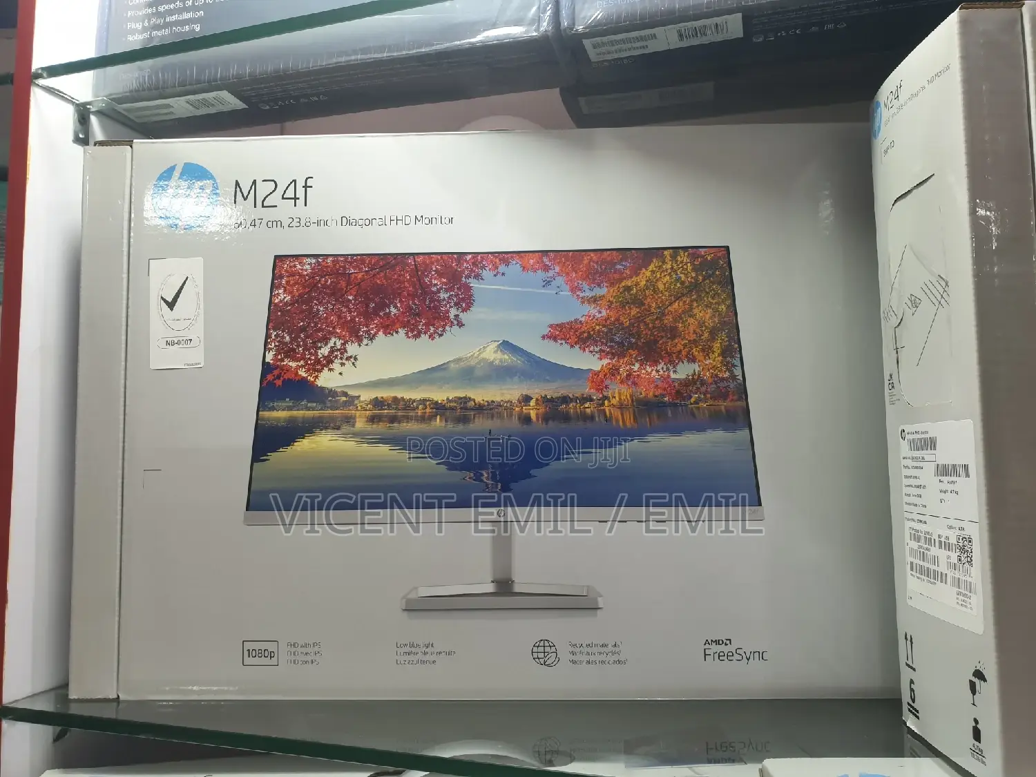 Hp Monitor Ips M24f 24inch Diagonal Fhd Brand New