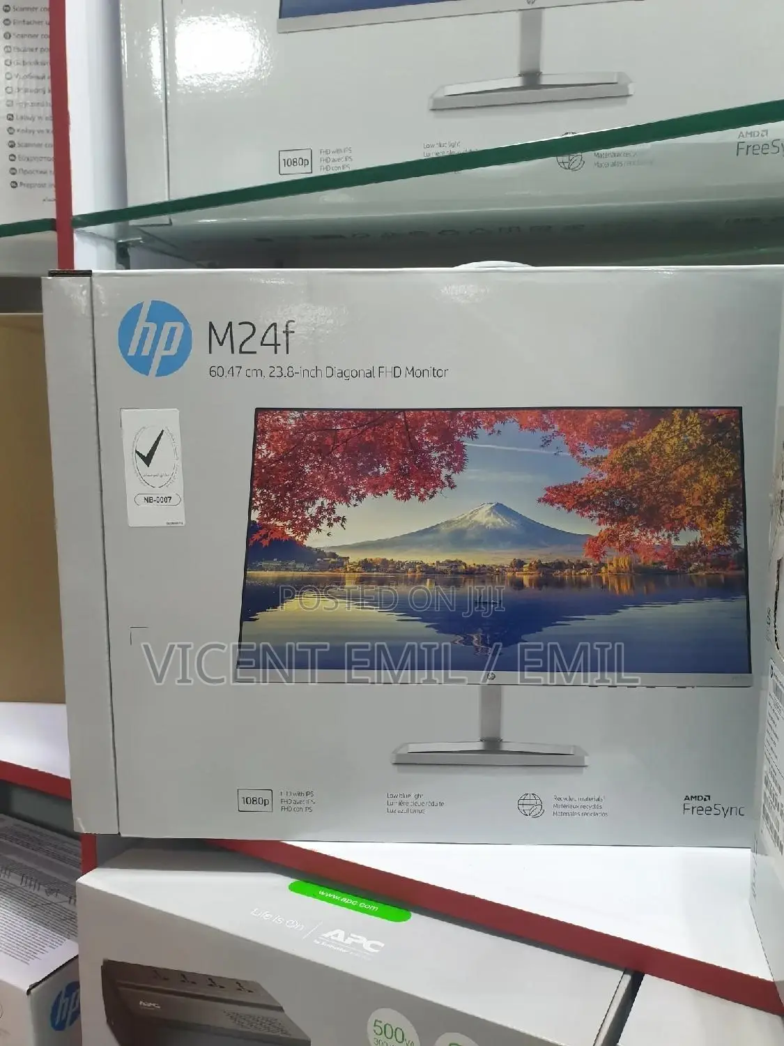 Hp Monitor Ips M24f 24inch Diagonal Fhd Brand New
