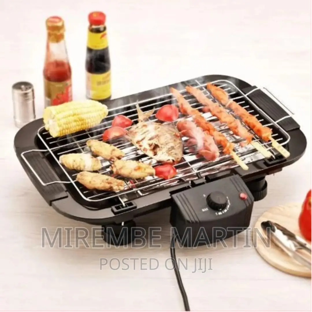 Smokeless Non-Stick Electric Barbecue (BBQ) Grill Machine-