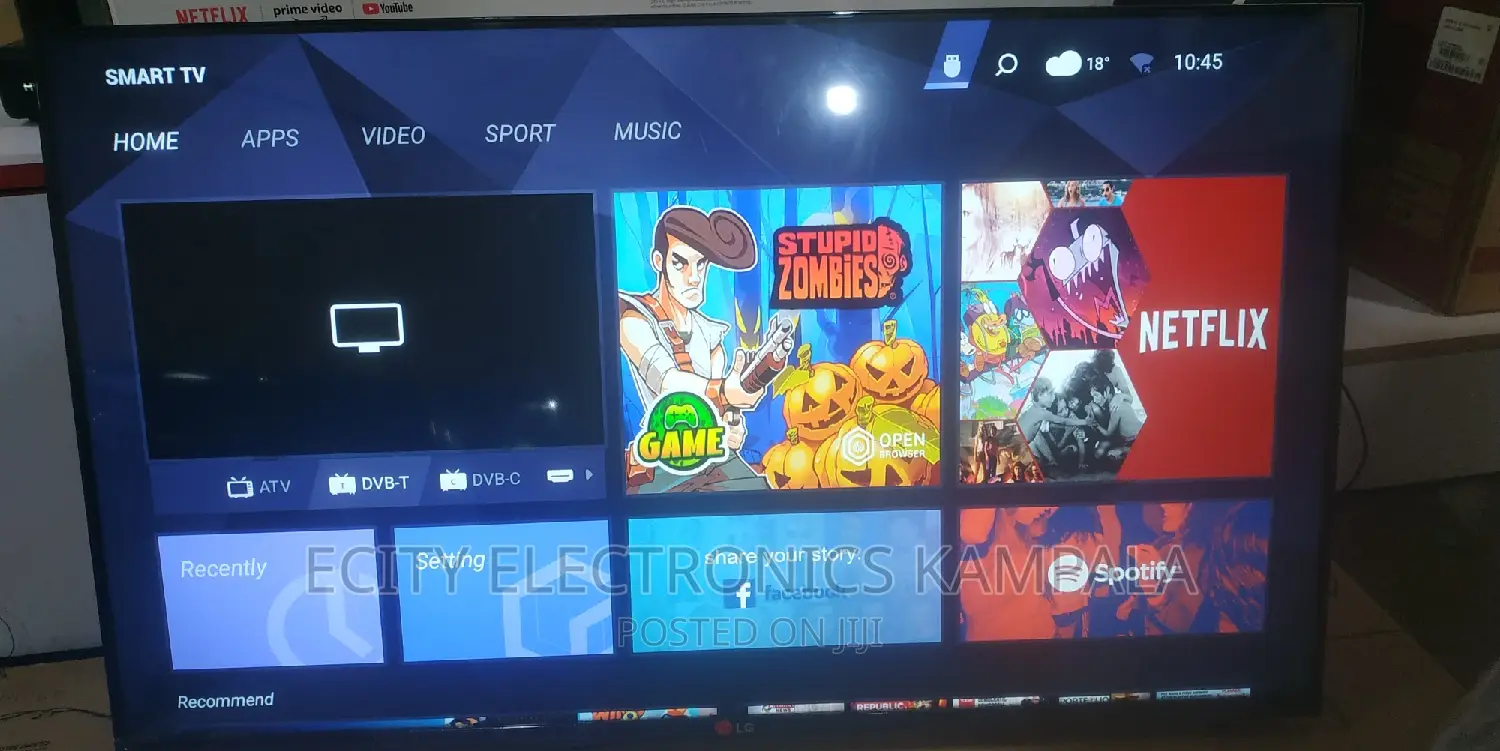 It's 43"Inch Smart Lg