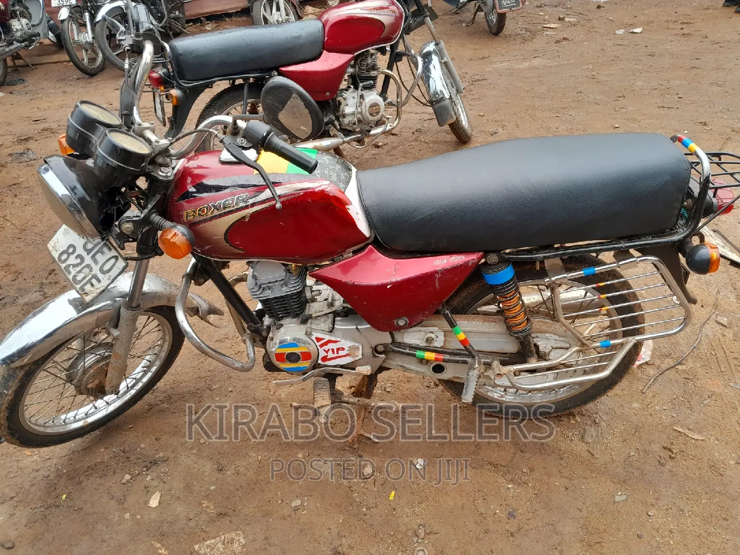 Bajaj Boxer 100 2019 Red