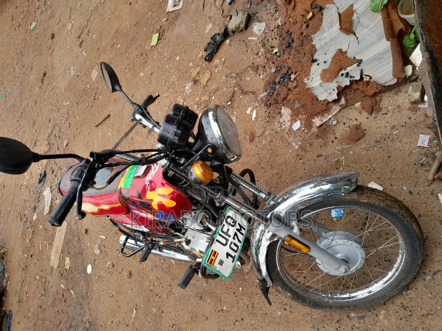 Bajaj Boxer 2023 Red
