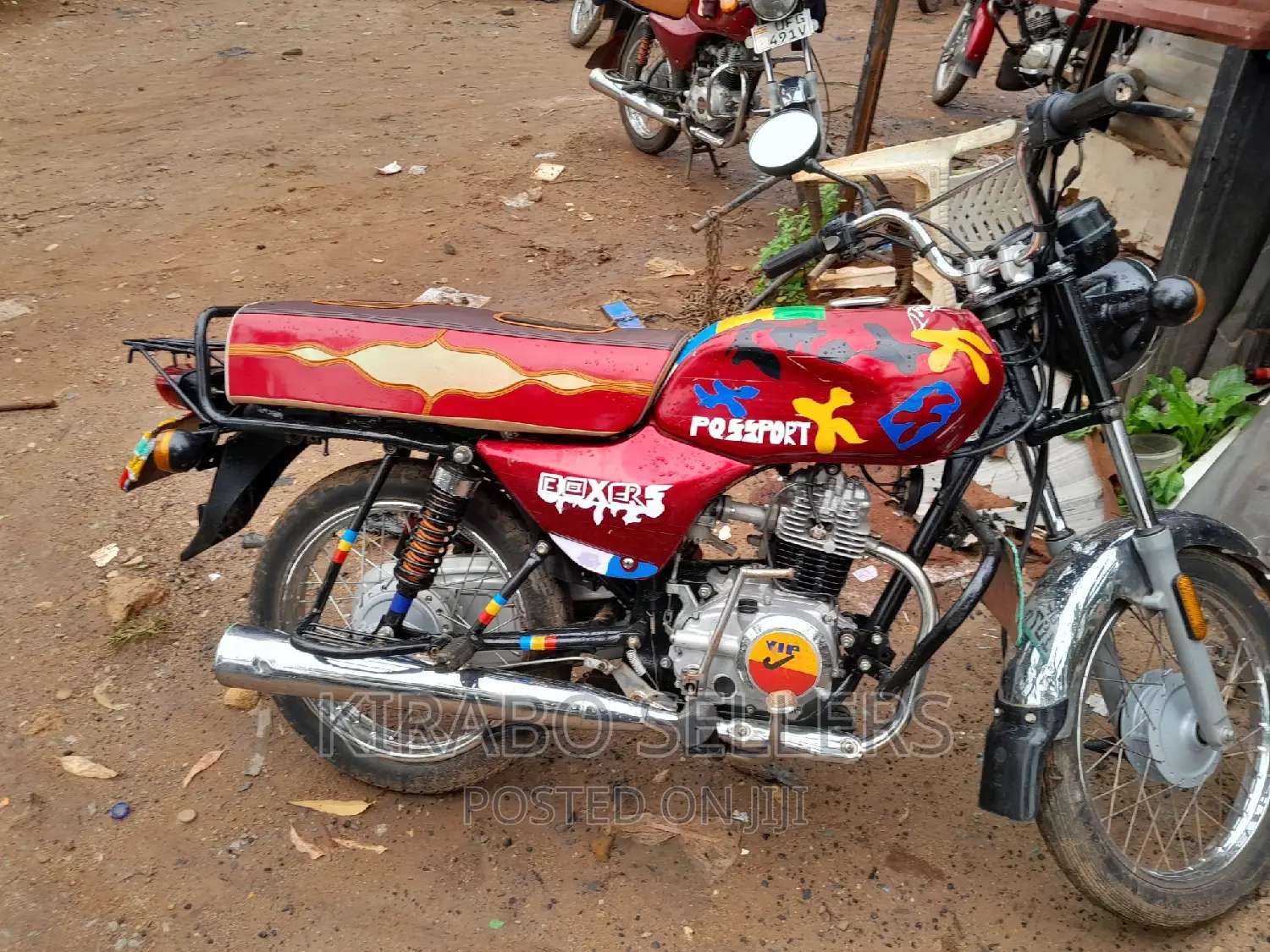 Bajaj Boxer 2023 Red