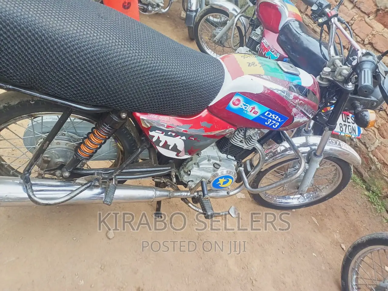 Bajaj Boxer 100 2015 Red