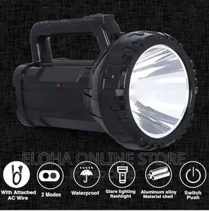 Heavy Duty Rechargeable Search Light