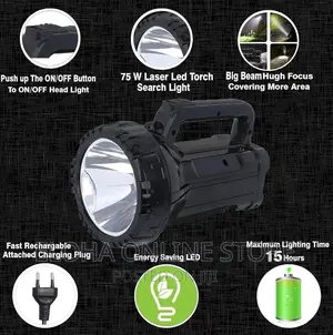 Heavy Duty Rechargeable Search Light