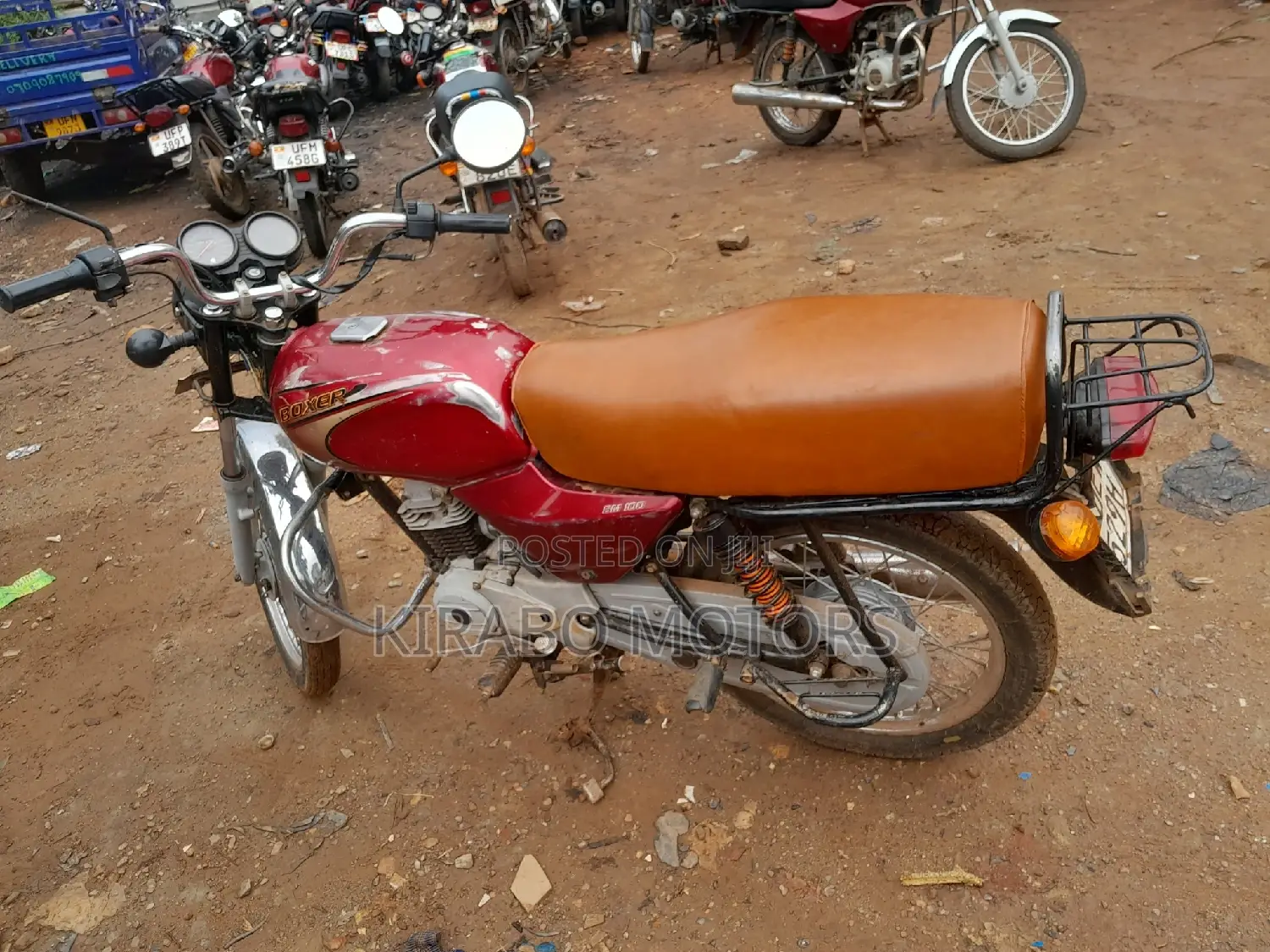 Bajaj Boxer 100 2020 Red