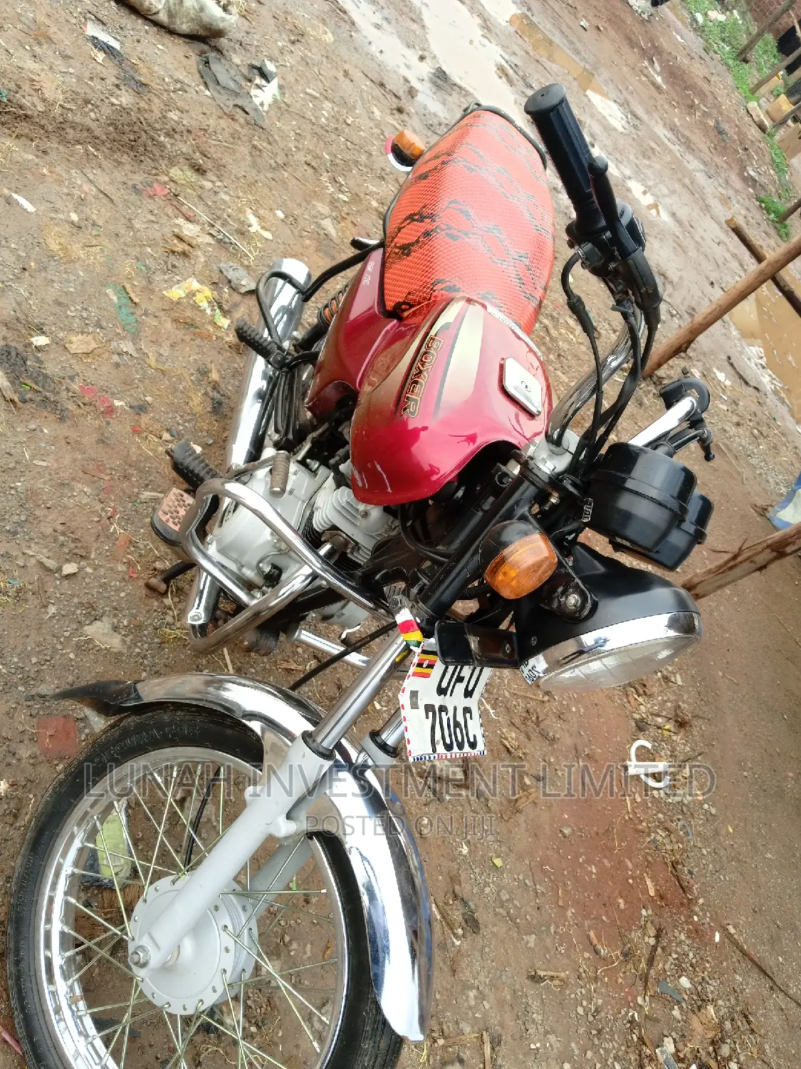 Bajaj Boxer 2023 Red