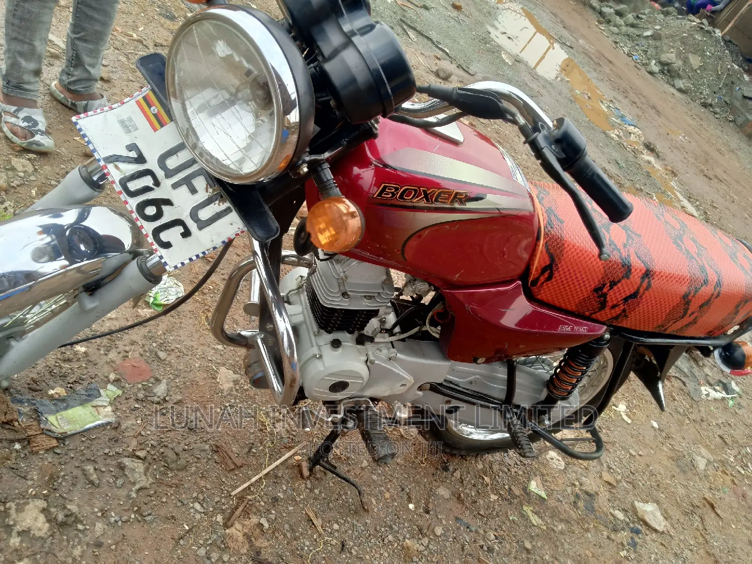 Bajaj Boxer 2023 Red