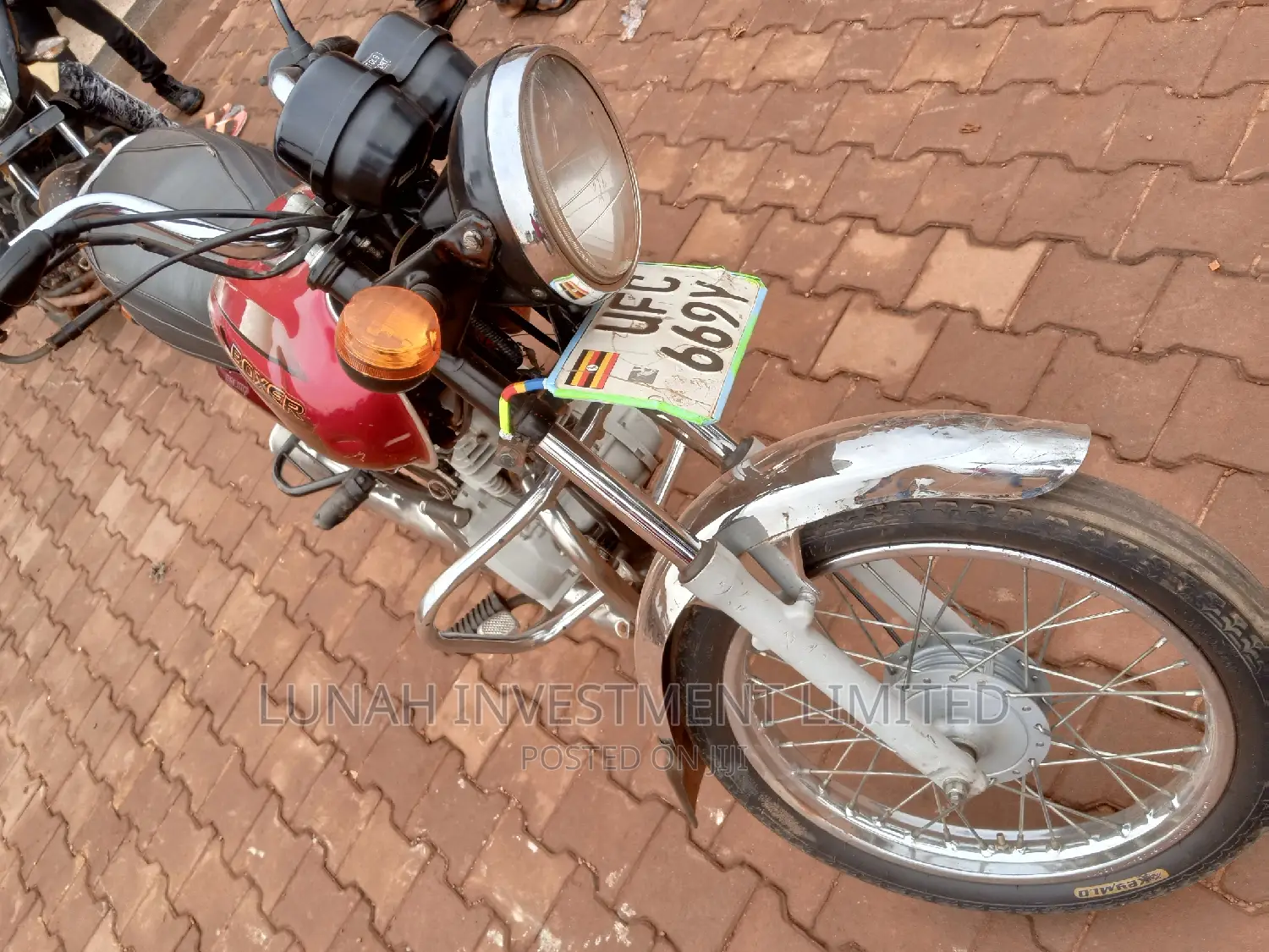Bajaj Boxer 2022 Red