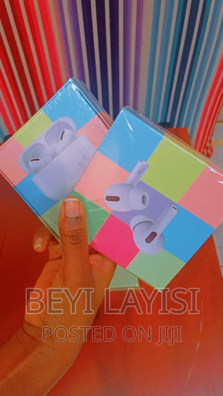 Airpods Airpods Pro White Checked Coloured Box