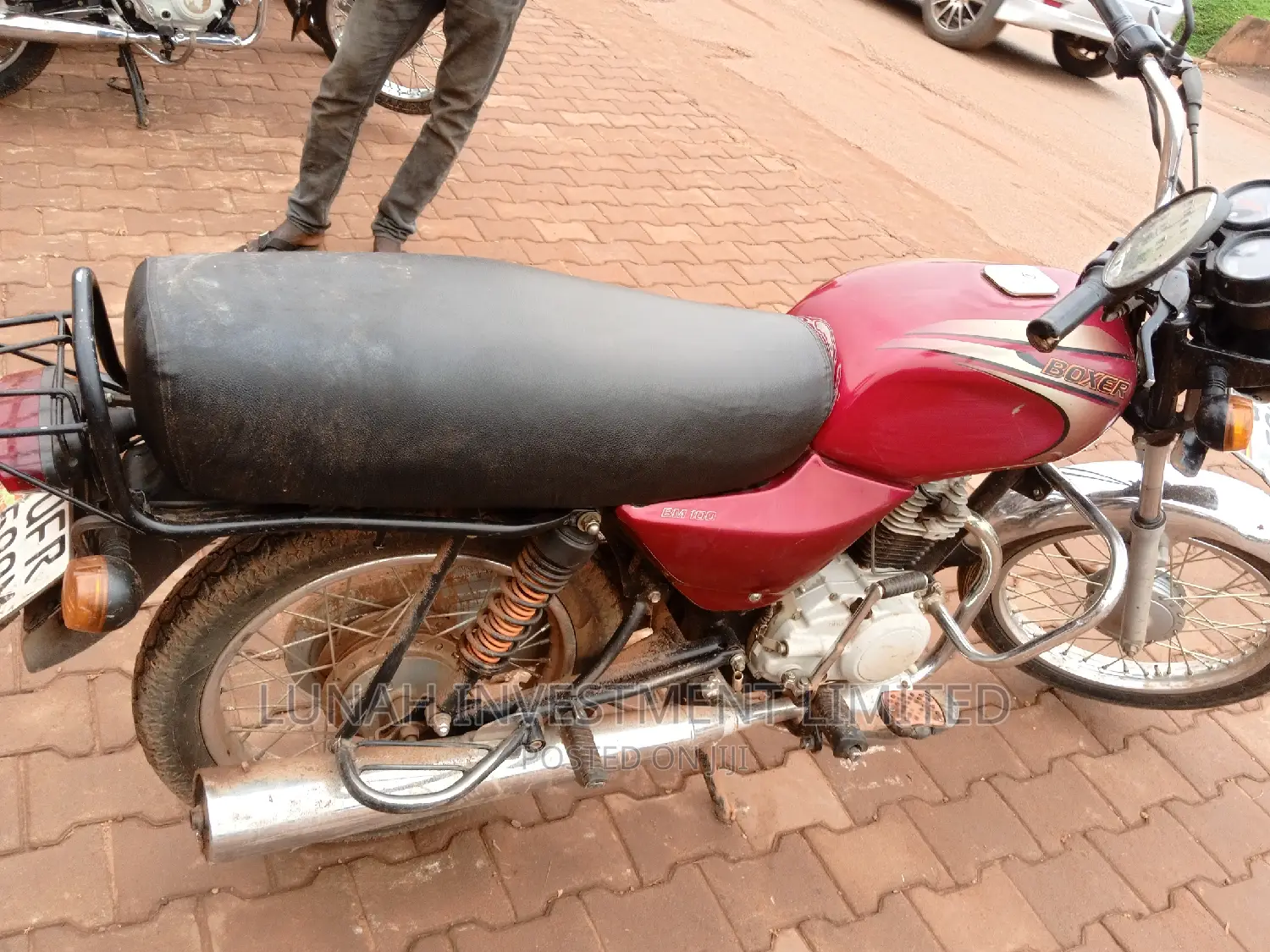Bajaj Boxer 2024 Red