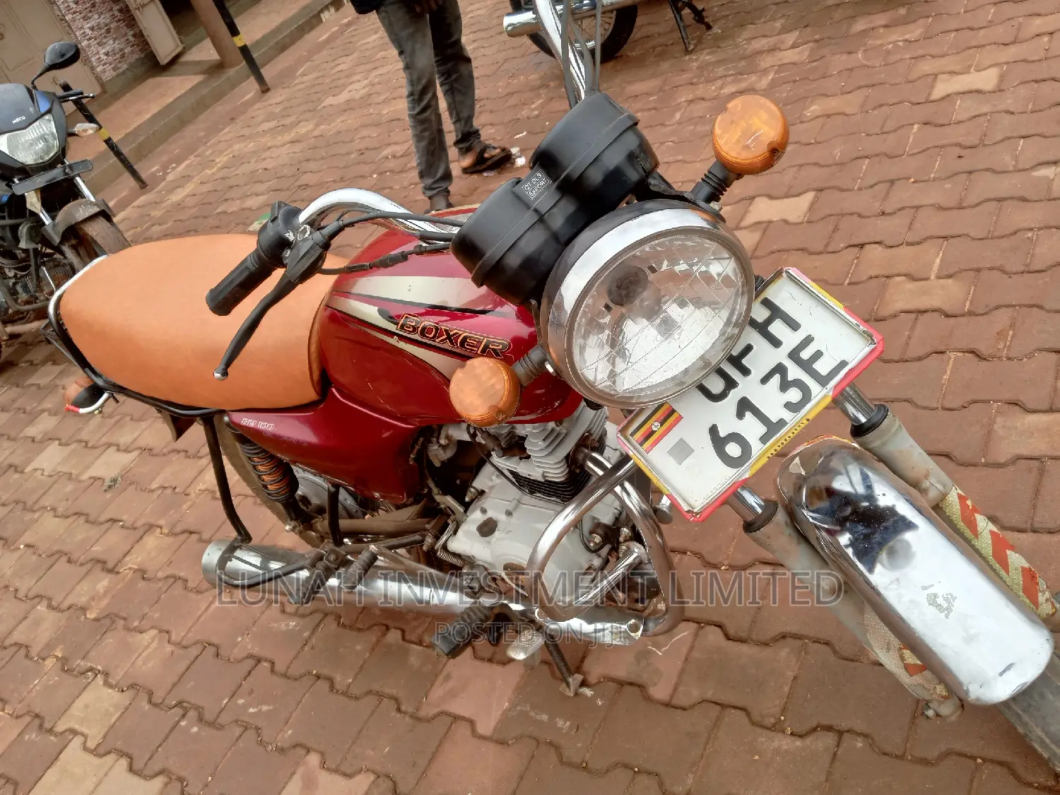 Bajaj Boxer 2023 Red