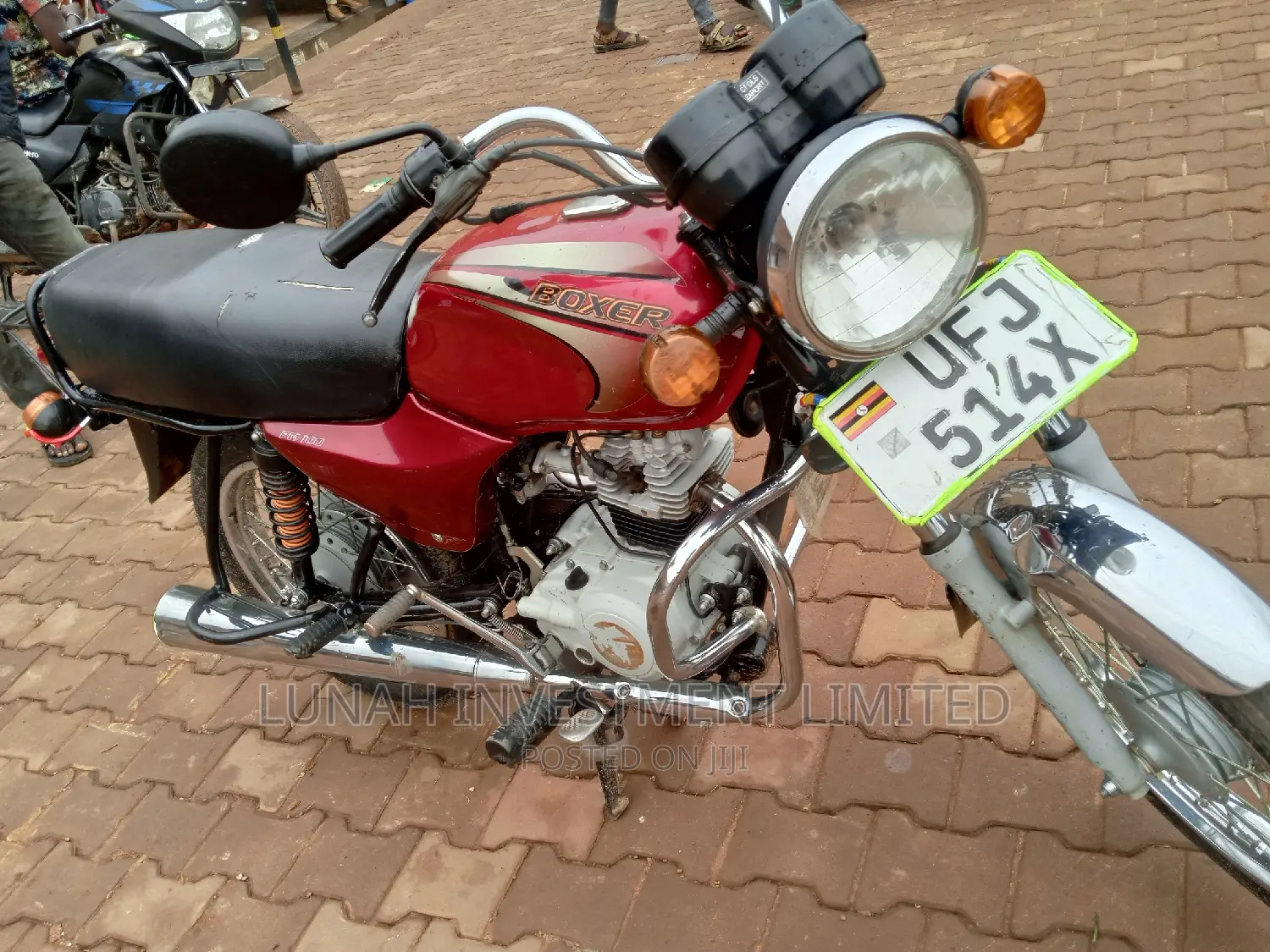 Bajaj Boxer BM100ES 2023 Red