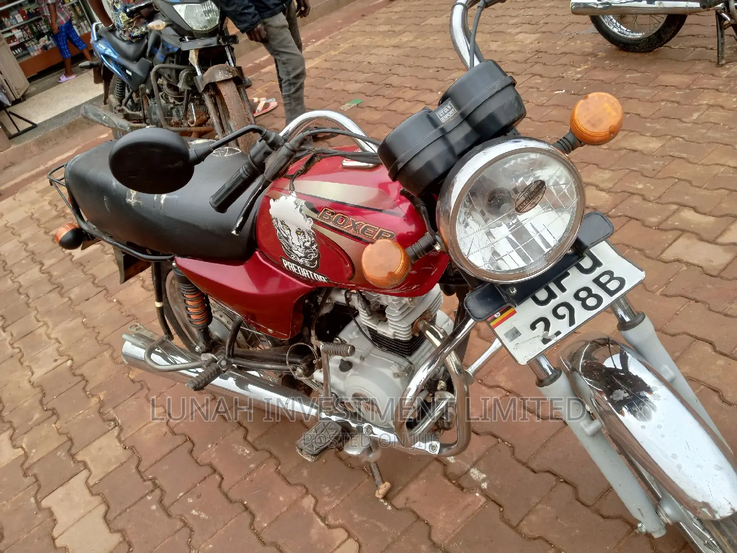 Bajaj Boxer 2024 Red
