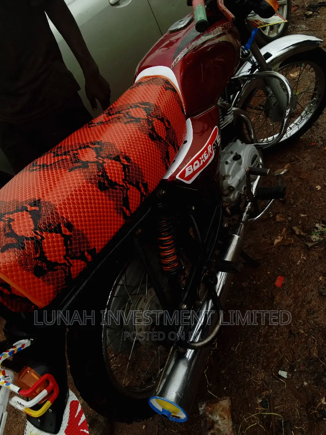 Bajaj Boxer 2023 Red