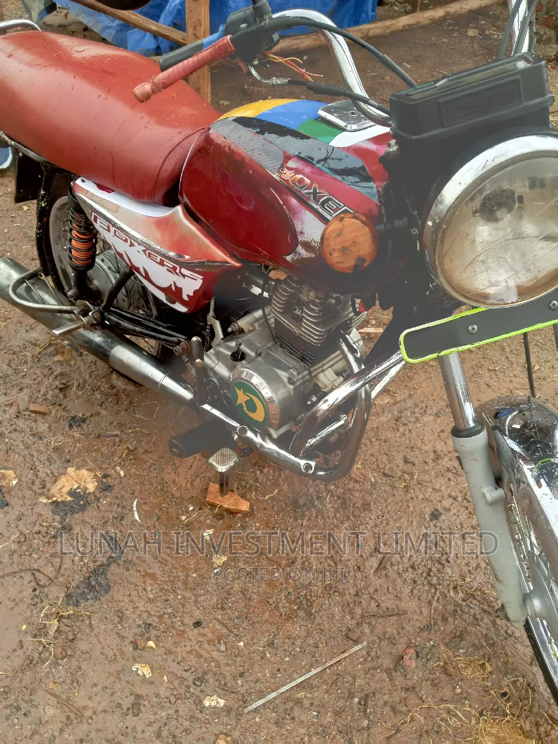 Bajaj Boxer 2022 Red