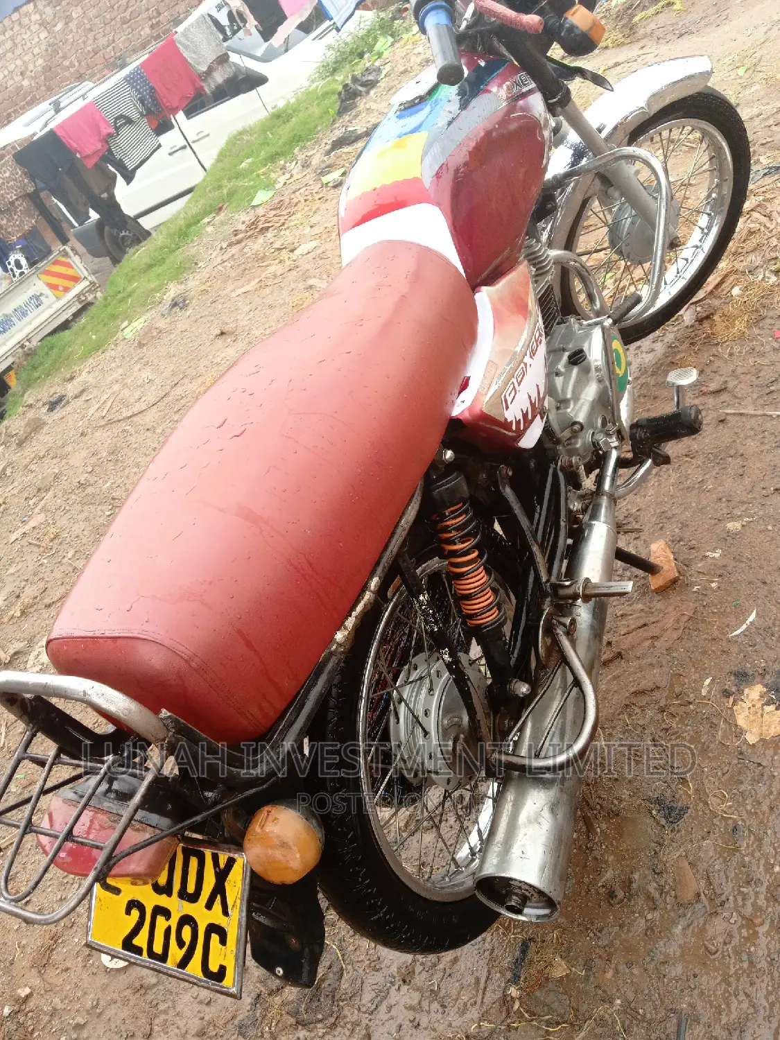 Bajaj Boxer 2022 Red