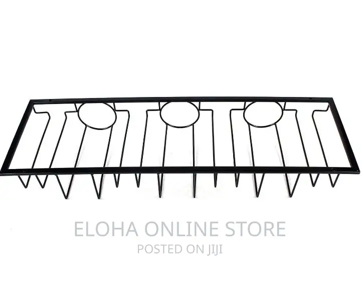Wall Mounted Metal Wine Rack