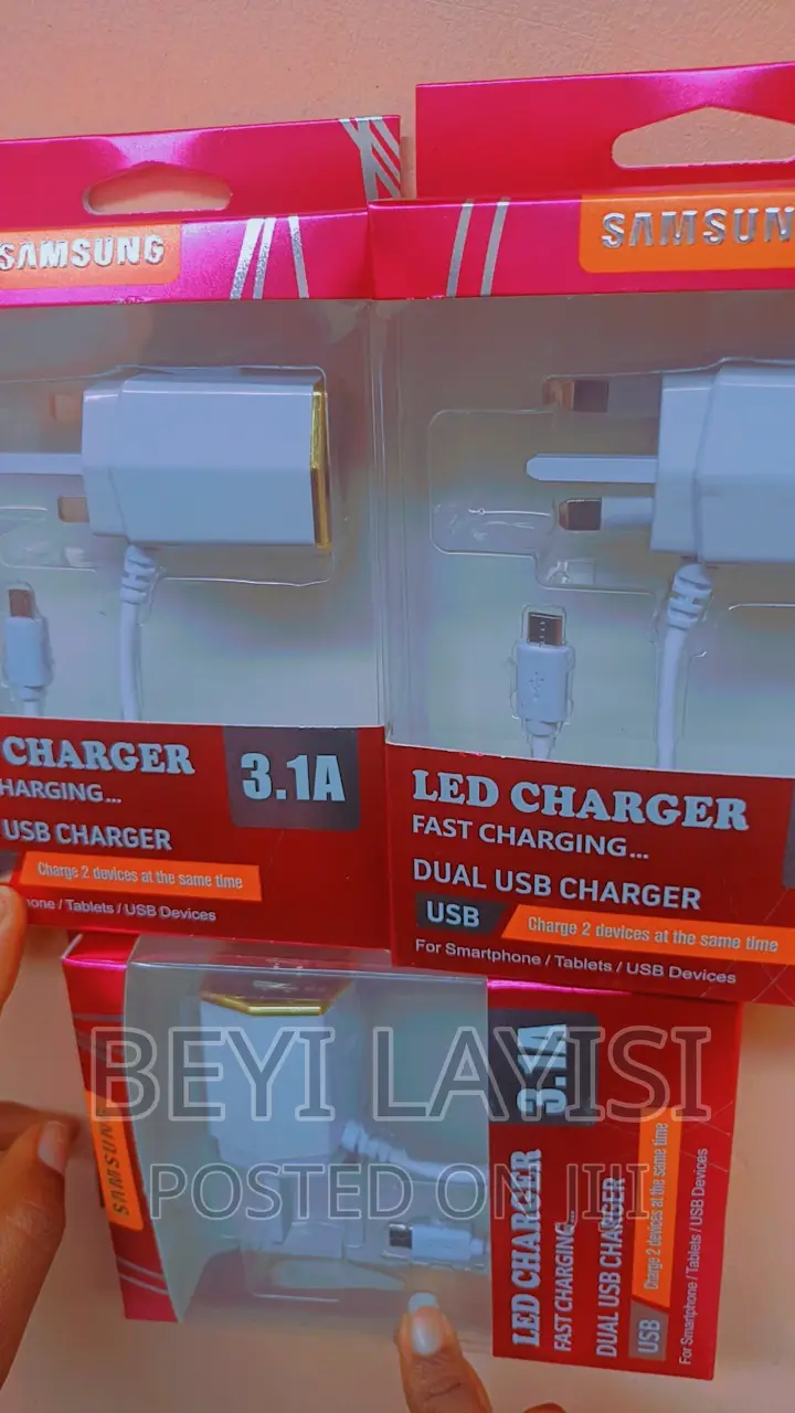 Samsung Led Dual Usb Ports Charger