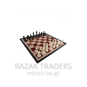 Photo - Chess,Draft and Backgammon All in One Foldable Wooden Board