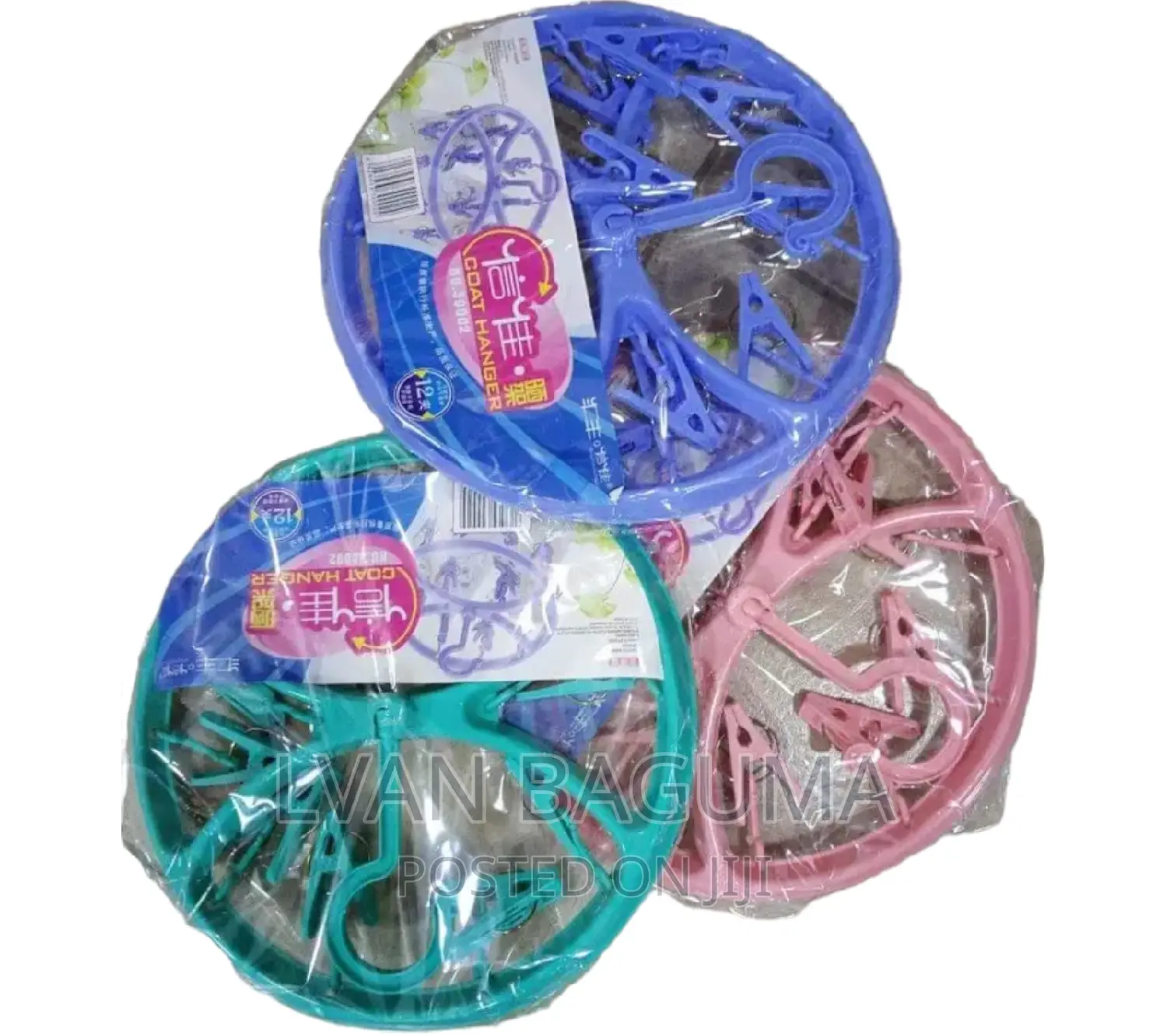Round Plastic Fashion Pant Pegs Hangers