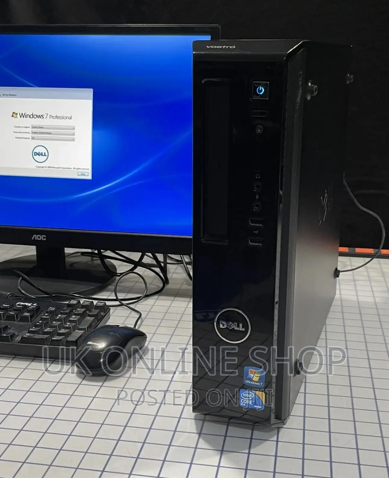 Desktop Computer Dell Vostro 470 2GB Intel Core 2 Duo HDD 256GB