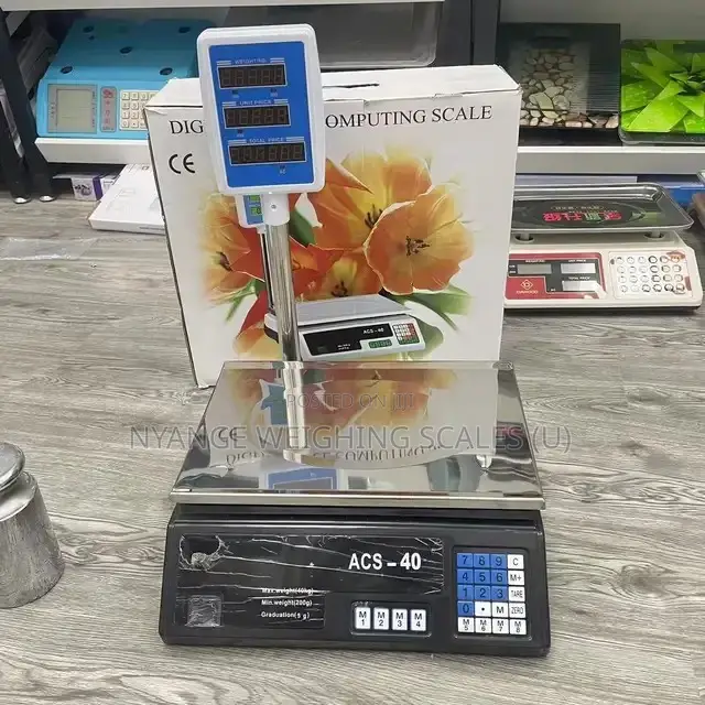 Electronic 40kg Table Top Digital Weighing Scales [6]
