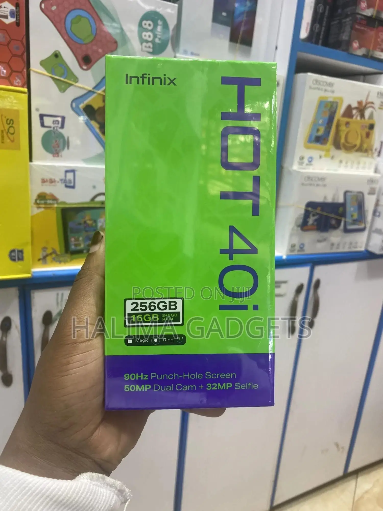 New Infinix Hot 40i 256 GB Black