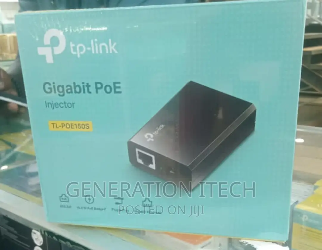 TP Link Gigabit POE + Injector