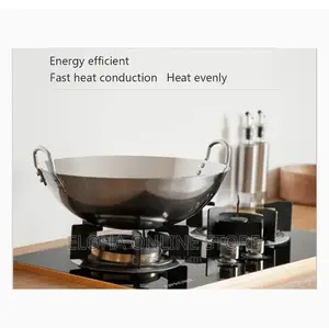 Stainless Steel Wok Frying Pan